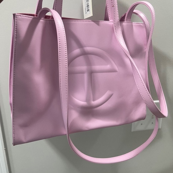 Bubblegum Pink Telfar Medium Shopping Bag - Picture 1 of 5